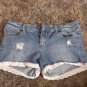 Jean shorts